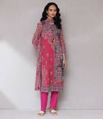 AARKE Pink printed kurta set