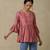AARKE Pink embroidered kurti