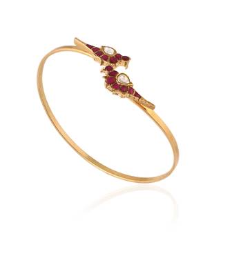 Red & white bracelet 1