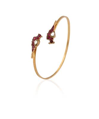 Red & white bracelet 2