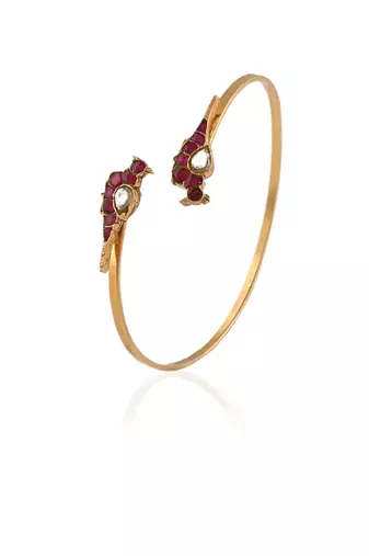 Red & white bracelet