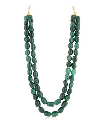 Green double layered maala 1