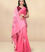 Women'S New Stylish Organza Fabric Ethnic/Casual Wear Saree