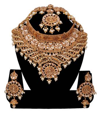 Soni craft gold plated  choker kundan jewel set (0983) 1