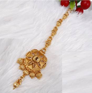 Soni craft  classy gold plated  mangtikka (01006) 1