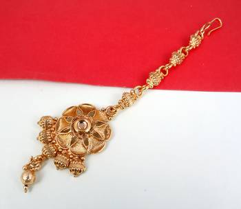 Soni craft  classy gold plated  mangtikka (01006) 2