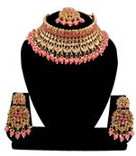 Soni craft designer  gold plated kundan jewel set (1045)