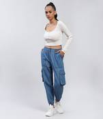 LABEL Blue jogger pants