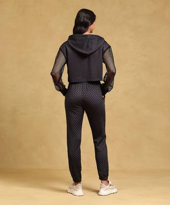 Black printed co ord set by LABEL 4