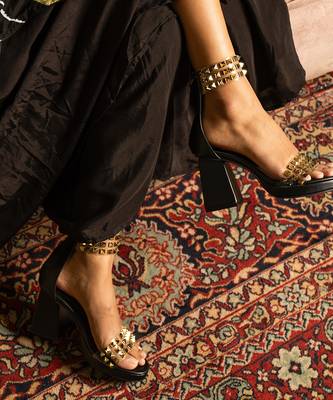 Black hand made heels 1