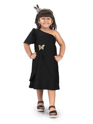 fit & flare nylon dress For Girls 1