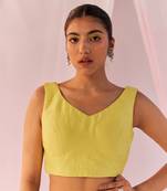 Yellow Nargis Blouse