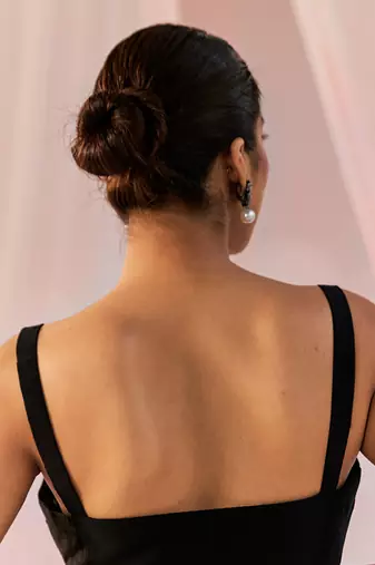 Black Dilshad Blouse