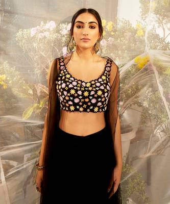 Black Farida Blouse 1