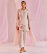 Ivory enya kurta set