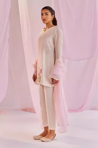 Ivory enya kurta set