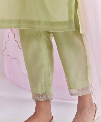 Mint green sadira kurta set 5