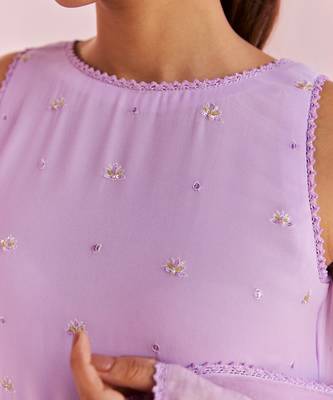 Purple pema kurta set 4