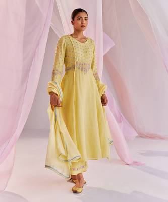 Yellow alara kurta set 2