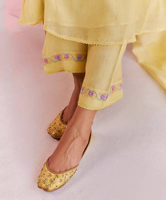 Yellow alara kurta set 4