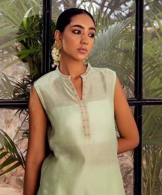 Mint green tunic 3