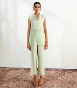Mint green tunic set