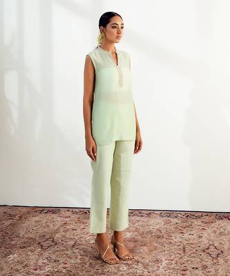 Mint green tunic set 2
