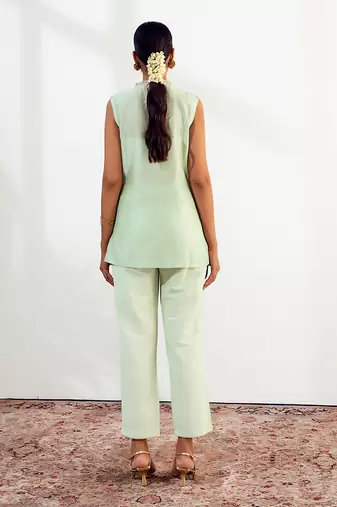 Mint green tunic set