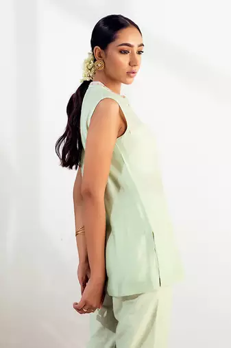 Mint green tunic set