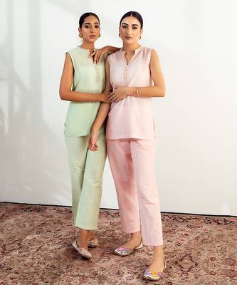 Mint green tunic set 5