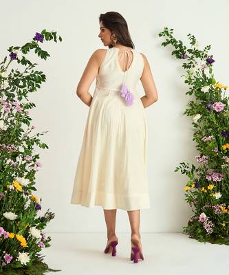 Ivory embroidered tunic set 2