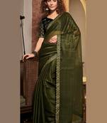 Mahendi Sitara Chiffon Fancy Ethnic Partywear Saree