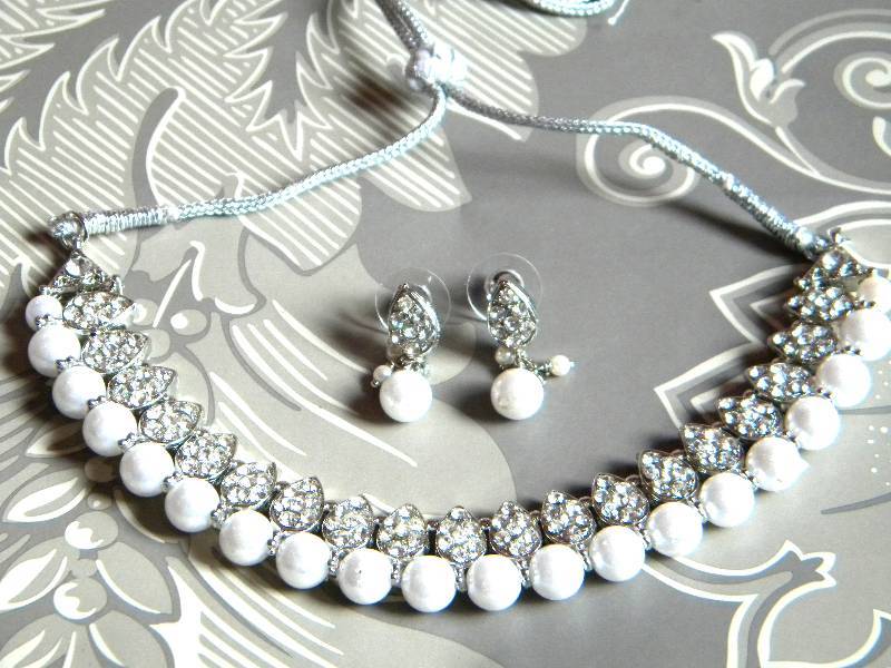 silver and white