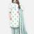 Salwar studio cotton dress material for women - pista colour