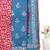 Salwar studio cotton dress material for women - sky blue colour
