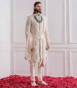 Champagne khanpur sherwani