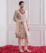 Dusty rose ahemadpur sherwani