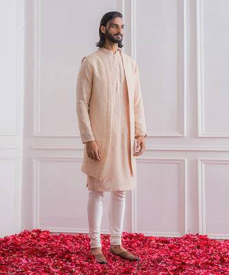 Dusty rose bahawalpur bandi set 1
