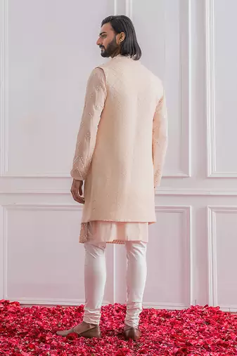 Dusty rose bahawalpur bandi set