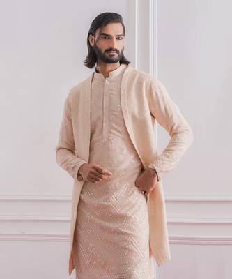 Dusty rose bahawalpur bandi set 3
