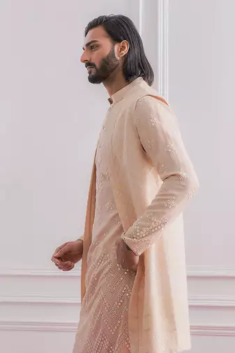 Dusty rose bahawalpur bandi set