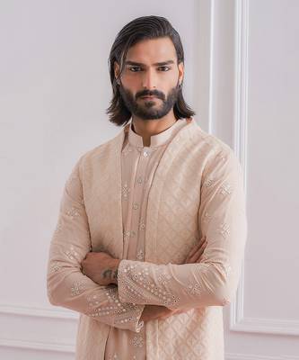 Dusty rose bahawalpur bandi set 5