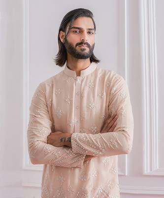Dusty rose bahawalpur kurta set 4