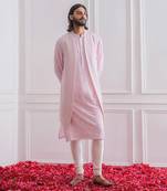 Powder pink bahawalpur bandi set