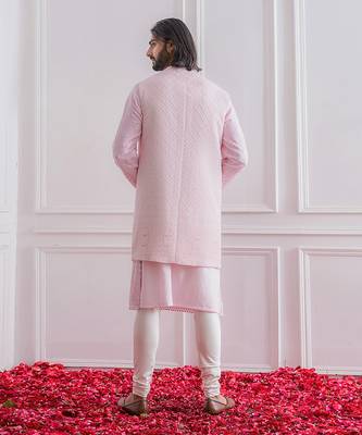 Powder pink bahawalpur bandi set 2