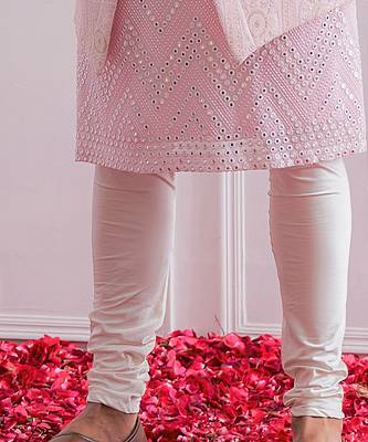Powder pink bahawalpur bandi set 5