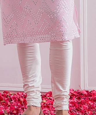 Powder pink bahawalpur kurta set 5