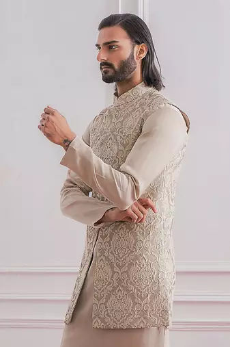 Rhino grey sukkur bandi jacket