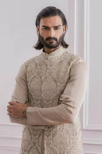 Rhino grey sukkur bandi jacket