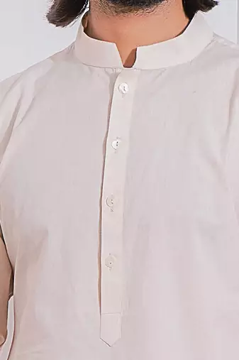 Light dusty rose classic kurta set
